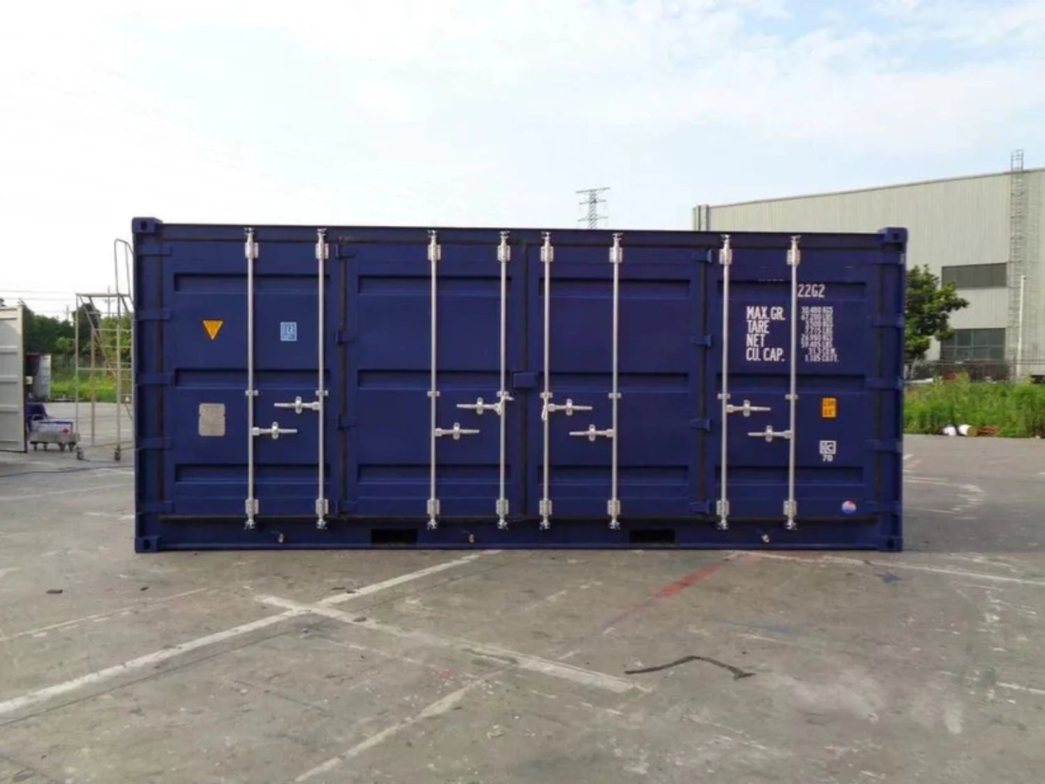 20-Fuß-Offenseiten-Seecontainer